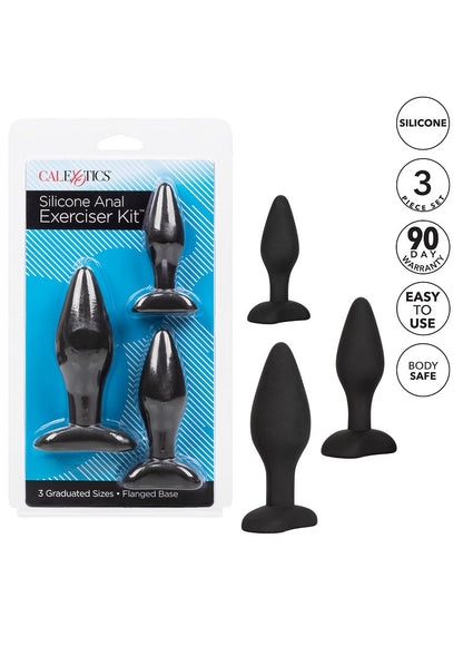 ♂ ♀ CalExotics Silicone Anal Exerciser Kit