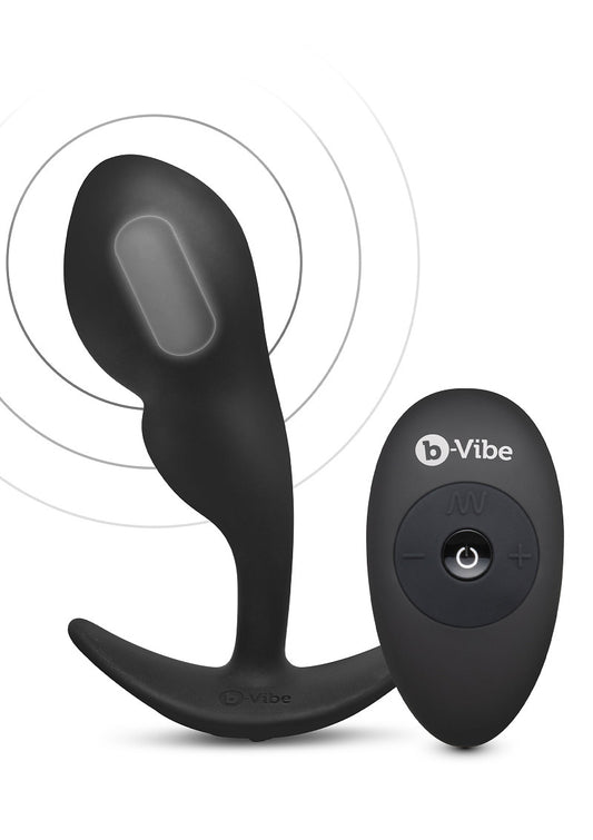 ♂ B-Vibe Remote Control P-Spot Snug Plug 145g