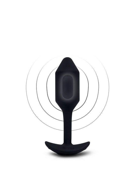 B-Vibe Vibrating Snug Plug 2 | Happytoys | Discreet | Vertrouwd |Snelle levering