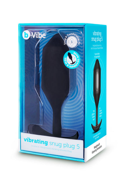 ♂ ♀ B-Vibe Vibrating Snug Plug XXL