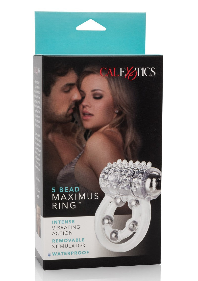 CalExotics 5 Bead Maximus Ring Happytoys Sexshop: liever Happy dan Easy 😊