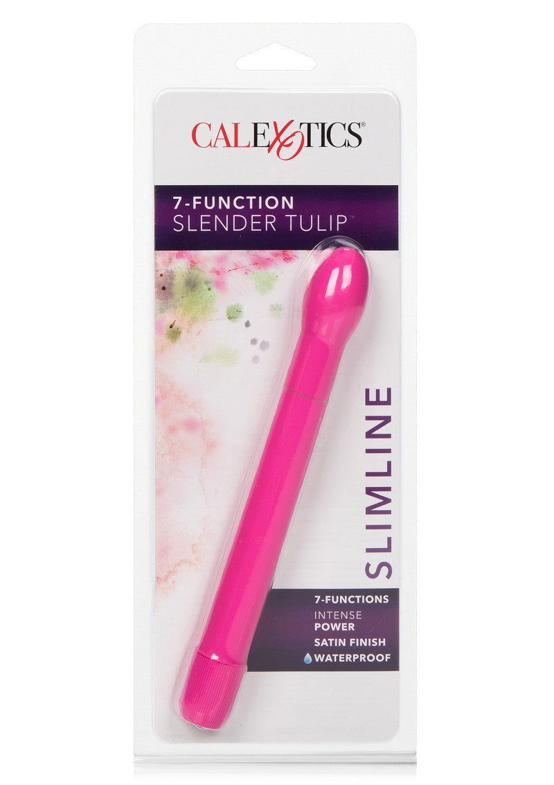 CalExotics 7-Function Slender Tulip Smalle, dunne vibrator Happytoys Sexshop: liever Happy dan Easy 😊