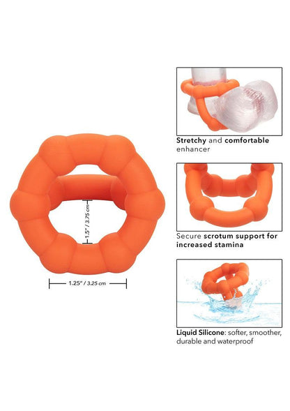 CalExotics Alpha Liquid Silicone All Star Ring Happytoys Sexshop: liever Happy dan Easy 😊