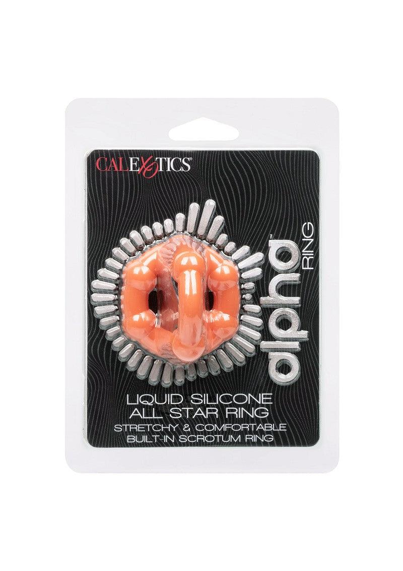 CalExotics Alpha Liquid Silicone All Star Ring Happytoys Sexshop: liever Happy dan Easy 😊