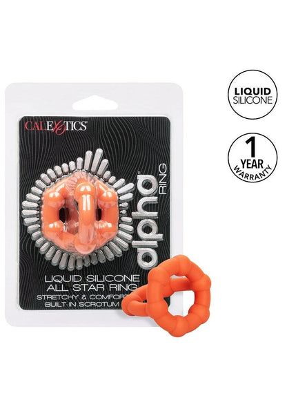 CalExotics Alpha Liquid Silicone All Star Ring Happytoys Sexshop: liever Happy dan Easy 😊