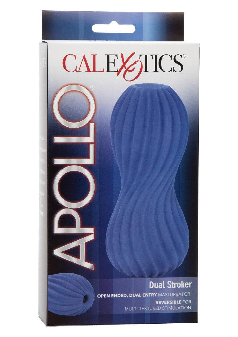 CalExotics Apollo Dual Stroker Dubbele masturbator @ Happytoys Sexshop: Toys for Feeling Happy & Easy 😊