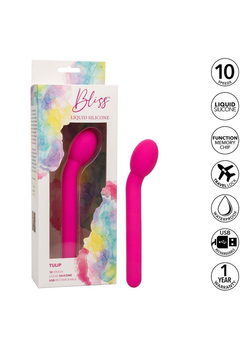 CalExotics Bliss Liquid Silicone Tulip @ Happytoys Sexshop: Toys for Feeling Happy & Easy 😊