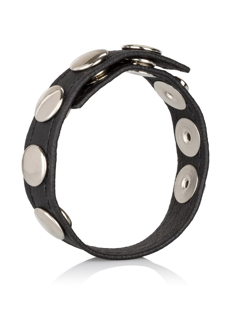 CalExotics Leather Multi-Snap Ring Happytoys Sexshop: liever Happy dan Easy 😊