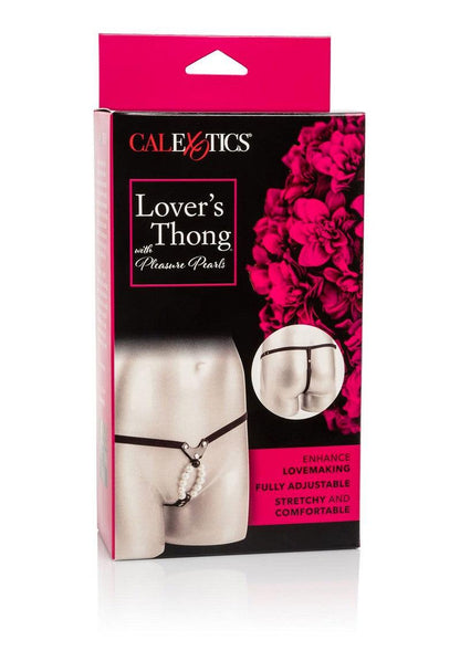 CalExotics Lover's Thong with Pleasure Pearls @ Happytoys Sexshop: Toys for Feeling Happy & Easy 😊