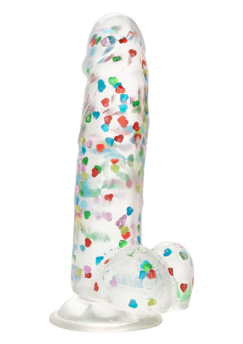 ♂ ♀ CalExotics Naughty Bits I Love Dick Heart-filled Dong @ Happytoys Sexshop: Toys for Feeling Happy & Easy 😊