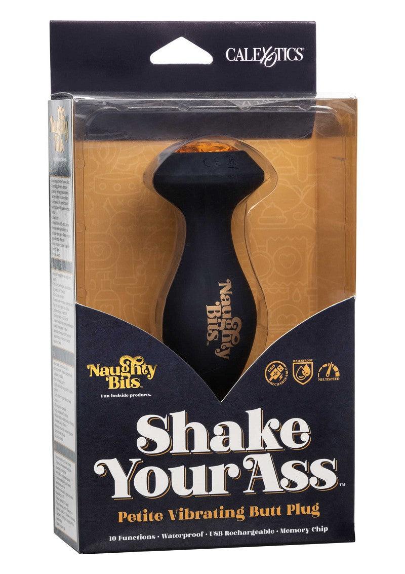 ♂ ♀ CalExotics Naughty Bits Shake Your Ass Petite Vibrating Butt Plug @ Happytoys Sexshop: Toys for Feeling Happy & Easy 😊