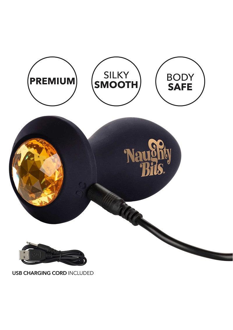 ♂ ♀ CalExotics Naughty Bits Shake Your Ass Petite Vibrating Butt Plug @ Happytoys Sexshop: Toys for Feeling Happy & Easy 😊