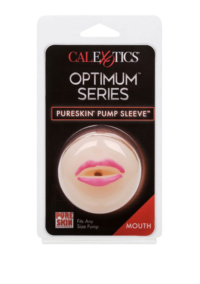 CalExotics Optimum Series Pure Skin Pump Sleeve Mouth @ Happytoys Sexshop: Toys for Feeling Happy & Easy 😊