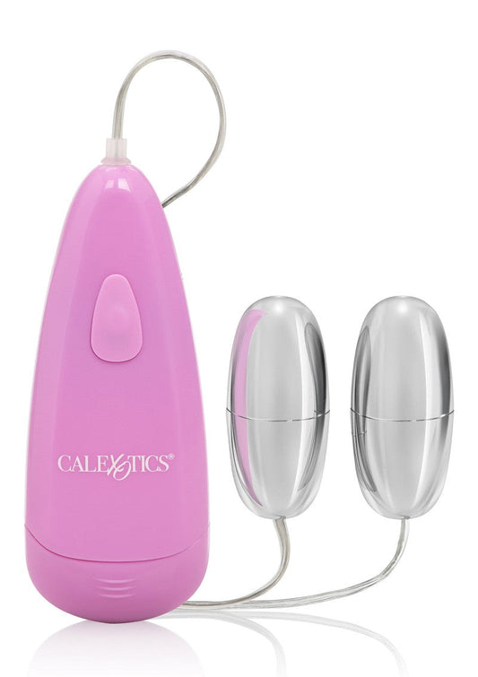 CalExotics Pocket Exotics Waterproof Double Silver Bullets Happytoys Sexshop: liever Happy dan Easy 😊