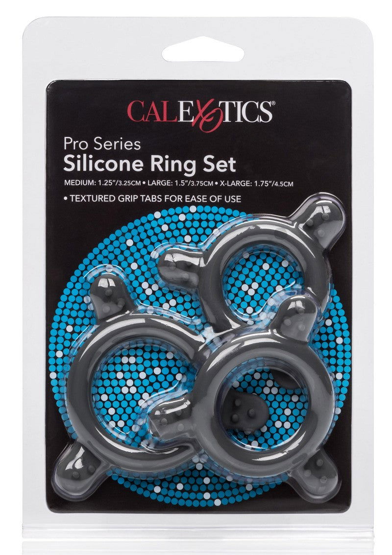 CalExotics Pro Series Silicone Ring Set Happytoys Sexshop: liever Happy dan Easy 😊