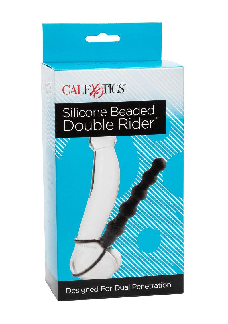 CalExotics Silicone Beaded Double Rider voor Double Penetration @ Happytoys Sexshop: Toys for Feeling Happy & Easy 😊