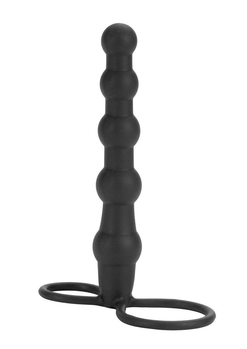 CalExotics Silicone Beaded Double Rider voor Double Penetration @ Happytoys Sexshop: Toys for Feeling Happy & Easy 😊