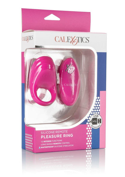 CalExotics Silicone Remote Pleasure Ring Vibrerende cockring Happytoys Sexshop: liever Happy dan Easy 😊