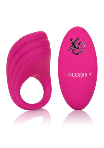 CalExotics Silicone Remote Pleasure Ring Vibrerende cockring Happytoys Sexshop: liever Happy dan Easy 😊