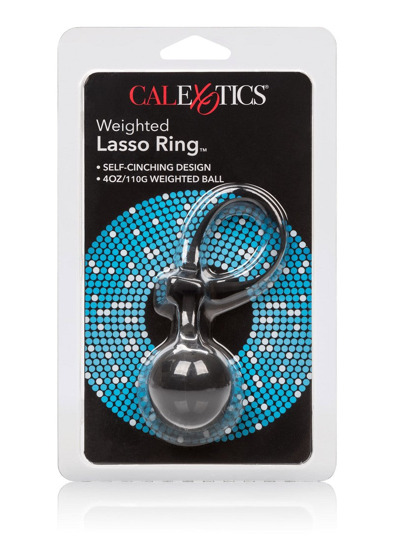 CalExotics Silicone Weighted Lasso Ring verzwaarde cockring Happytoys Sexshop: liever Happy dan Easy 😊