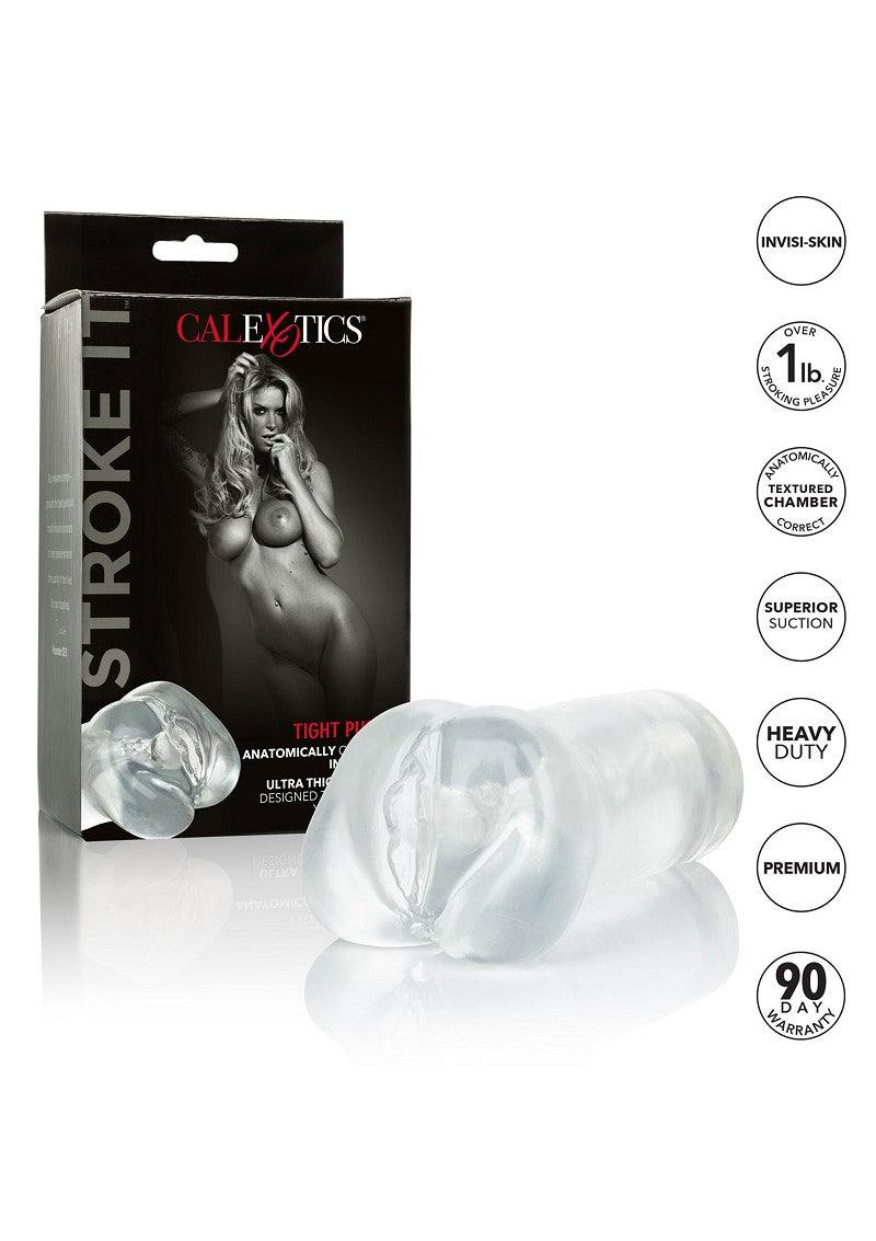 CalExotics Stroke It Tight Pussy Doorzichtige masturbator Happytoys Sexshop: liever Happy dan Easy 😊