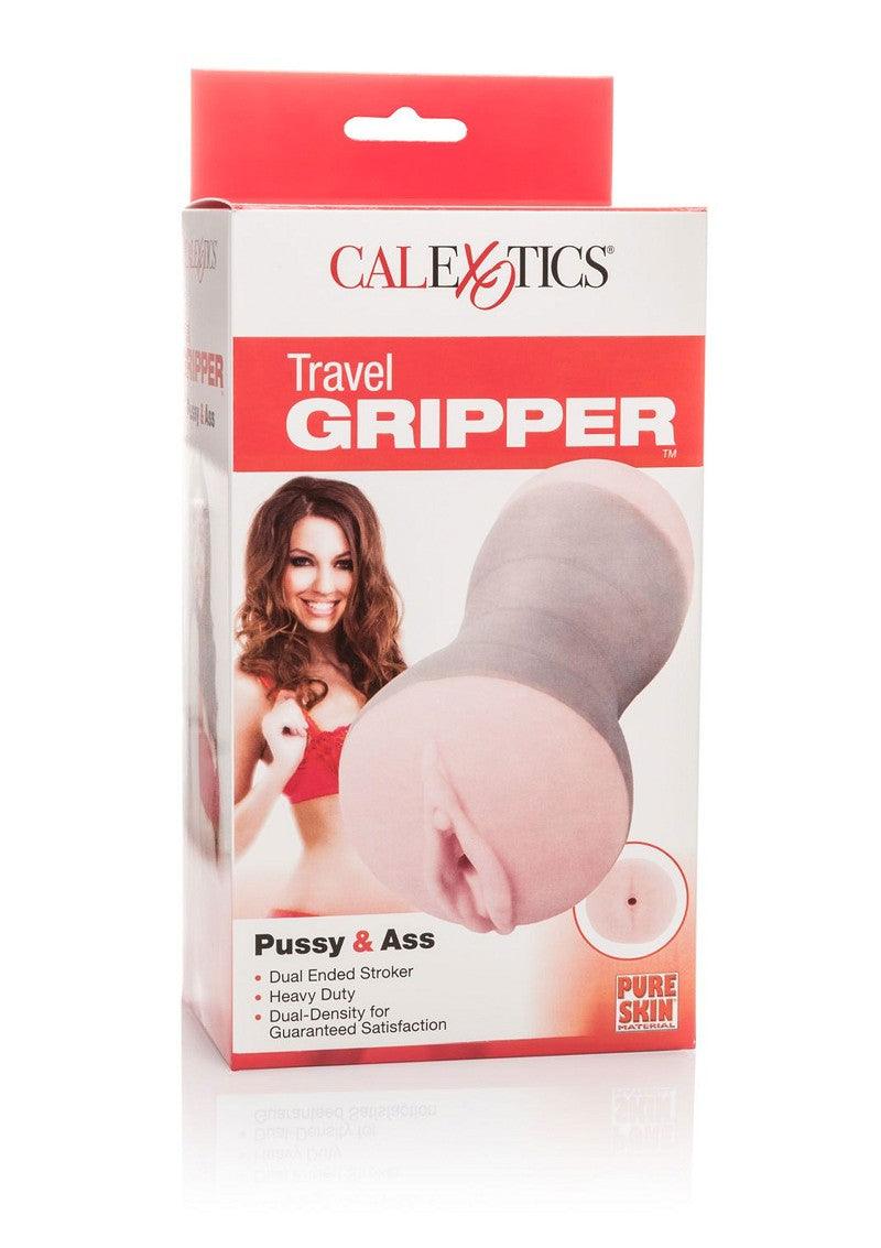 ♂ CalExotics Travel Gripper Pussy & Ass stroker @ Happytoys Sexshop: Toys for Feeling Happy & Easy 😊