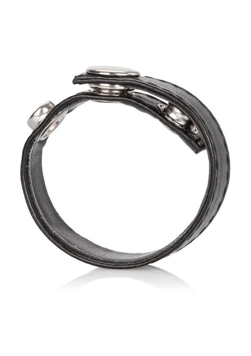 CalExotics leren 3-Snap Ring @ Happytoys Sexshop: Toys for Feeling Happy & Easy 😊