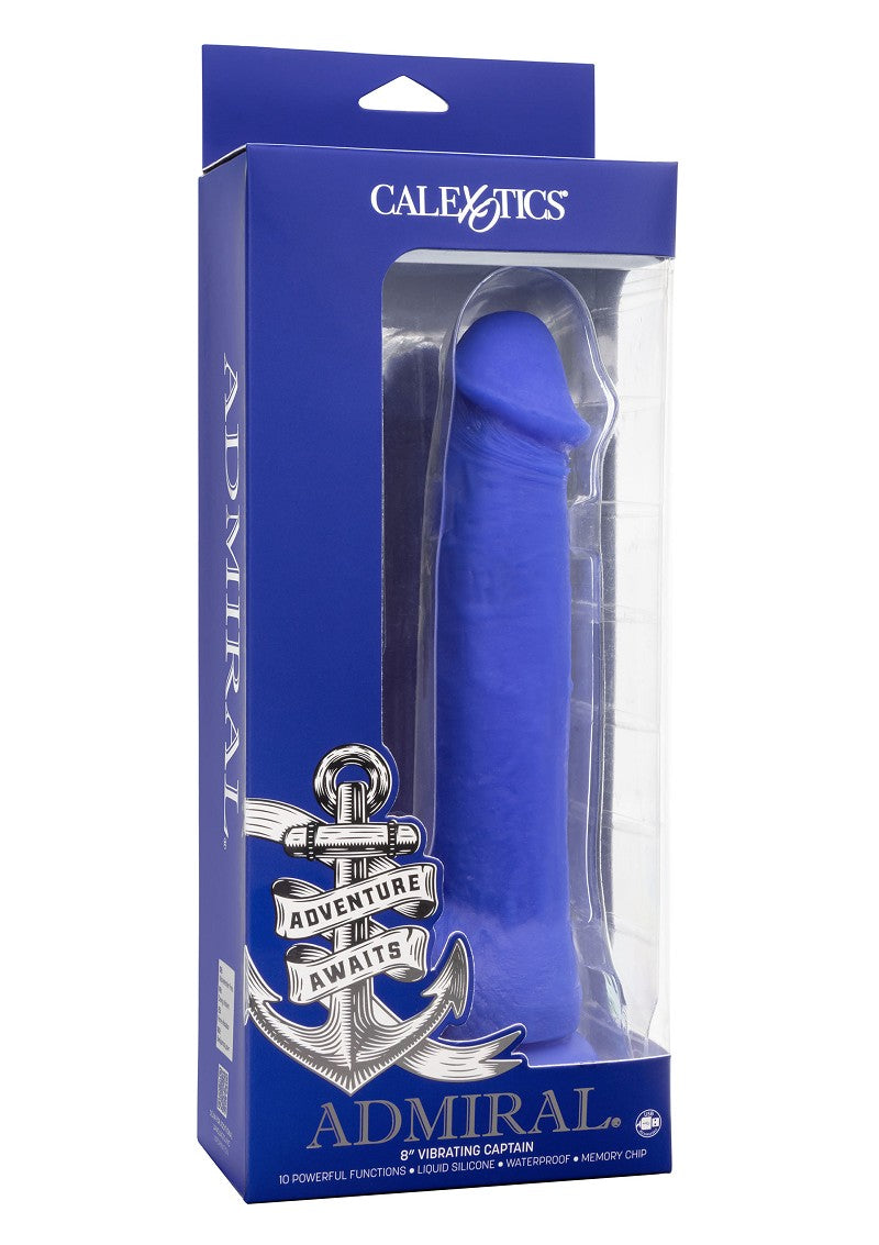 ♂ CalExotics Admiral 8” Vibrating Captain @ Happytoys Sexshop: Toys for Feeling Happy & Easy 😊