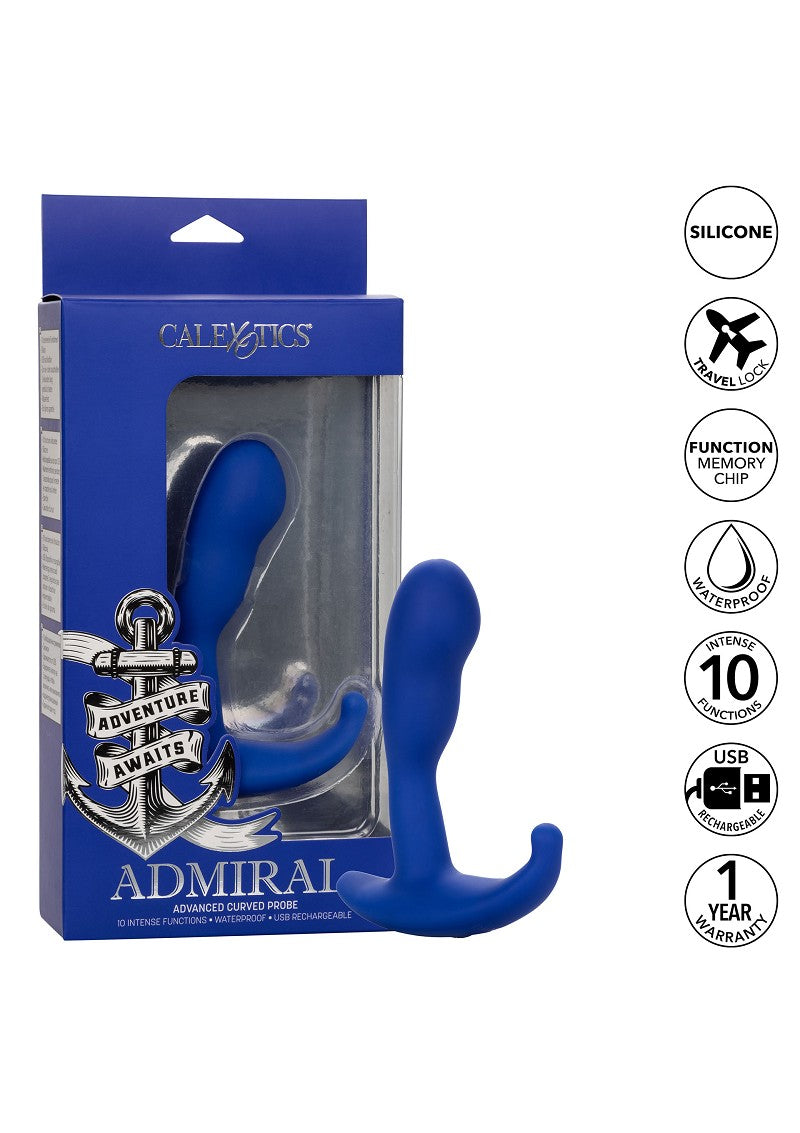 ♂ CalExotics Admiral Advanced Curved Probe