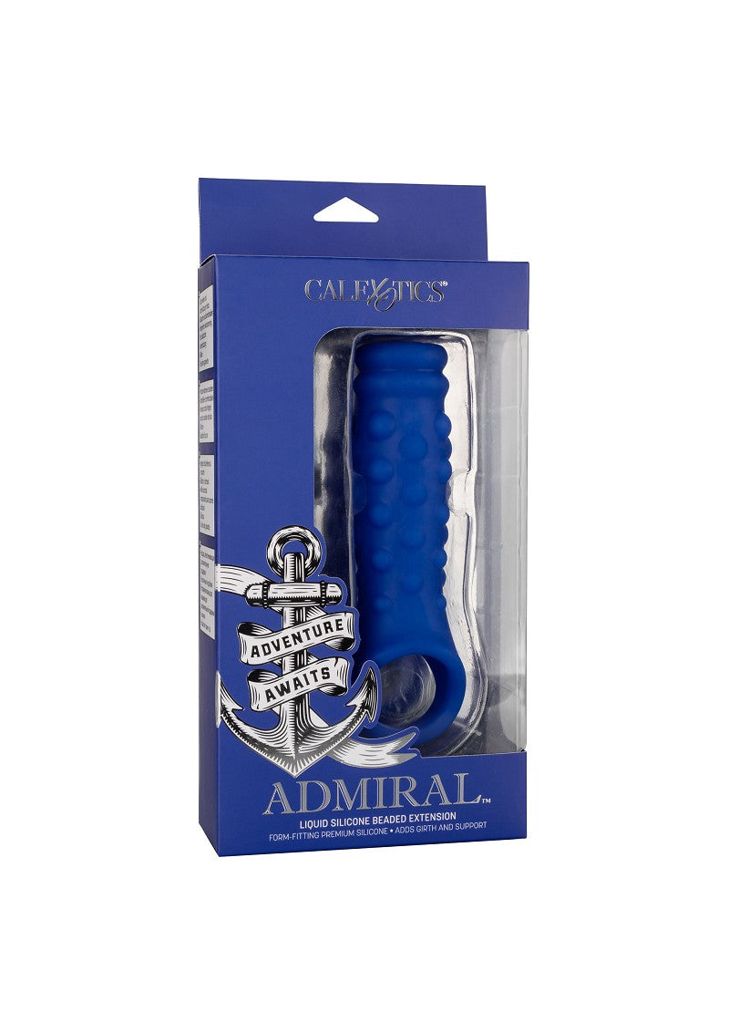 ♂ CalExotics Admiral Liquid Silicone Beaded Extension