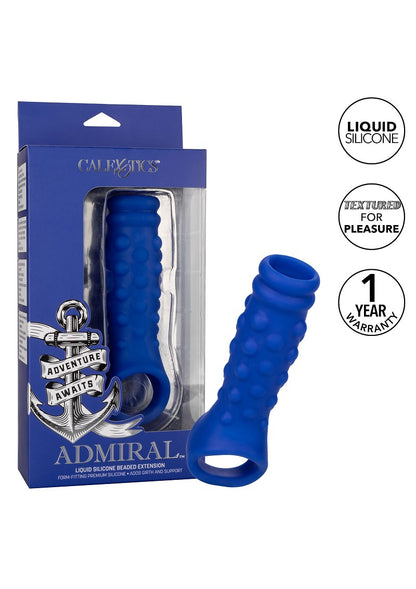 ♂ CalExotics Admiral Liquid Silicone Beaded Extension