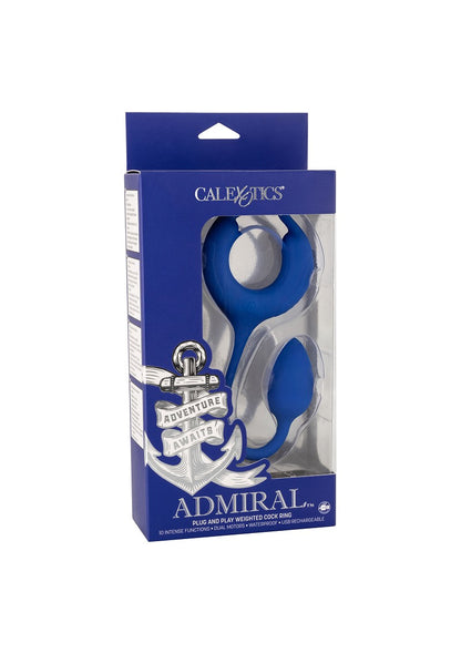 ♂ CalExotics Admiral Plug and Play Weighted Cock Ring