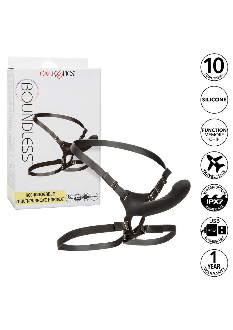 ♂ ♀ CalExotics Boundless Rechargeable Multi-Purpose Harness @ Happytoys Sexshop: Toys for Feeling Happy & Easy 😊