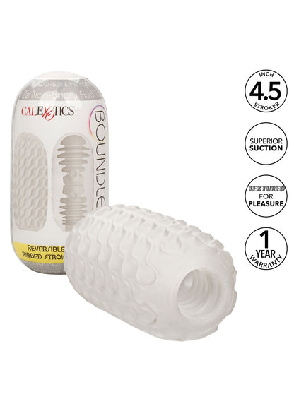 ♂ CalExotics Boundless Reversible Ribbed Stroker