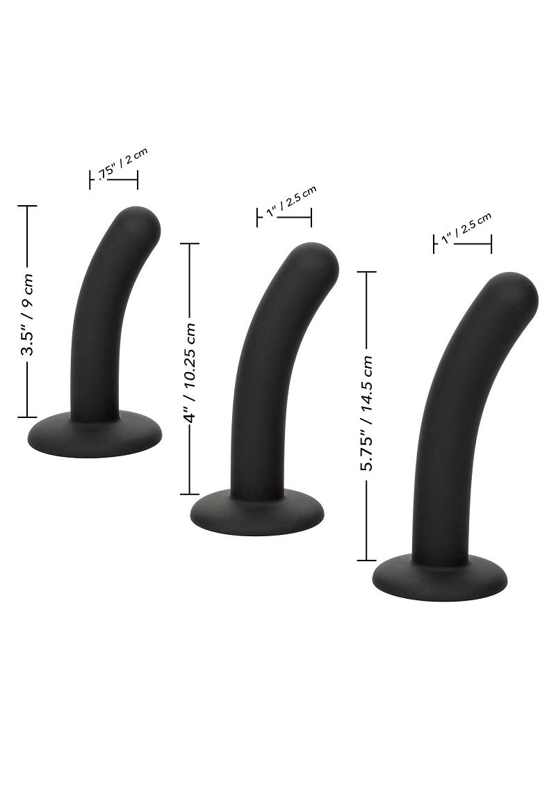 ♂ ♀ CalExotics Boundless Silicone Curve Pegging Kit @ Happytoys Sexshop: Toys for Feeling Happy & Easy 😊