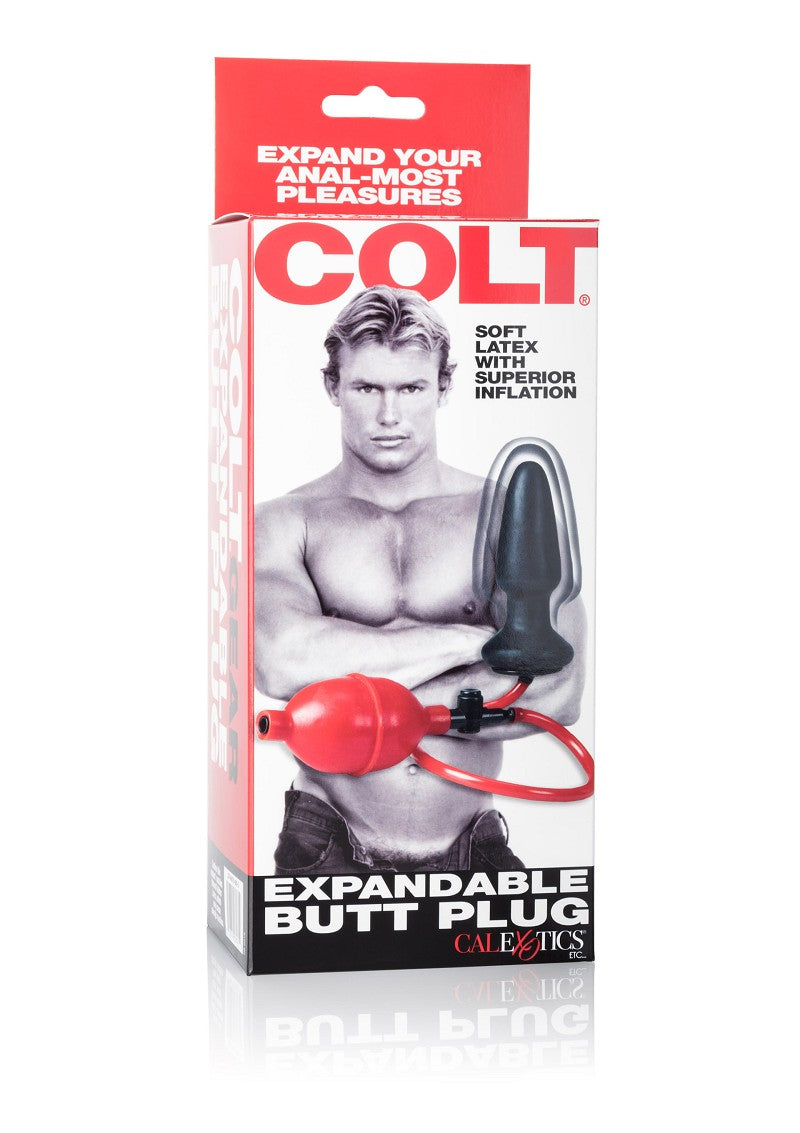 ♂ ♀CalExotics COLT Expandable Butt Plug @ Happytoys Sexshop: Toys for Feeling Happy & Easy 😊