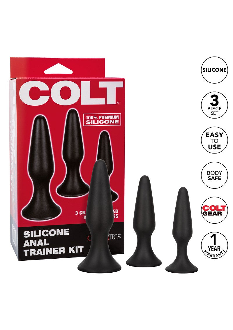 ♂ ♀ CalExotics COLT Silicone Anal Trainer Kit