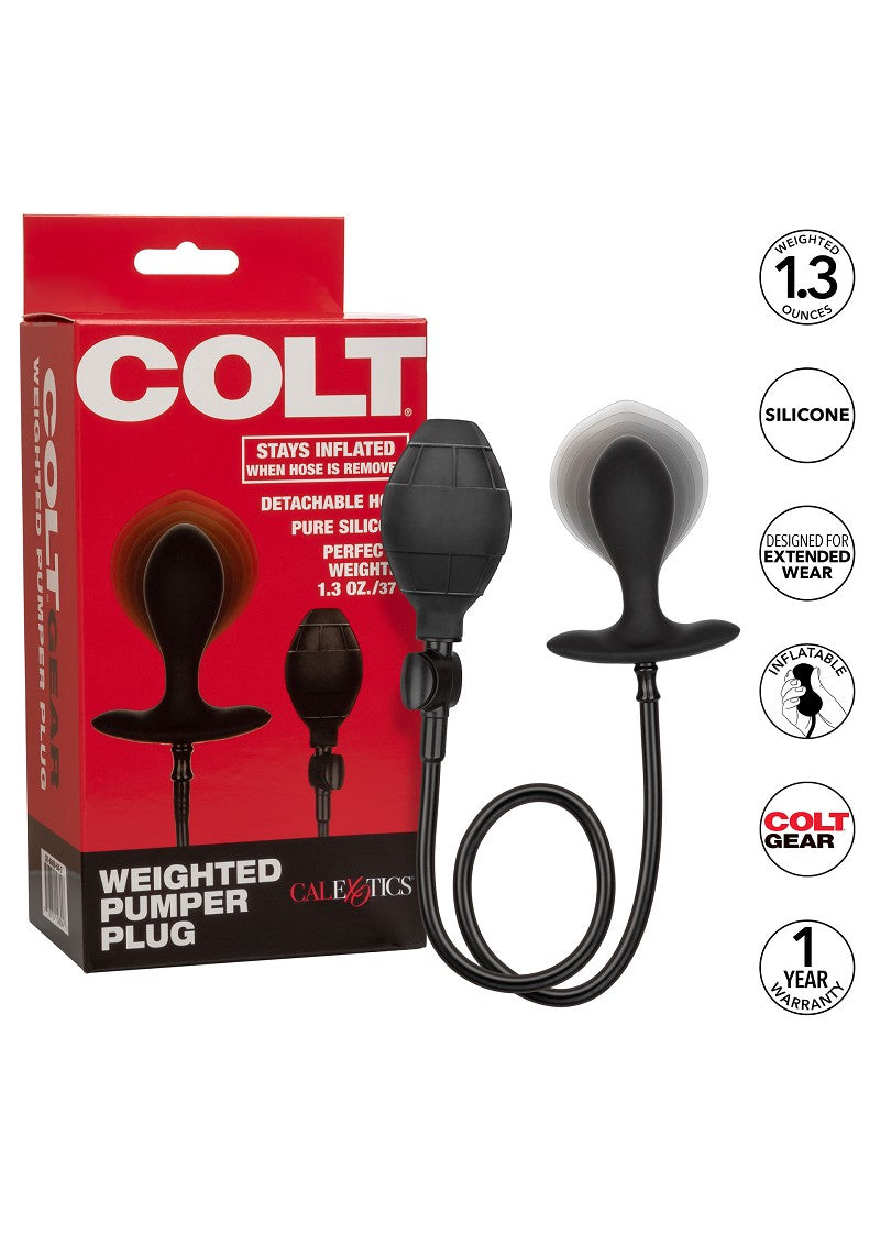 ♂ ♀ CalExotics COLT Weighted Pumper Plug @ Happytoys Sexshop: Toys for Feeling Happy & Easy 😊