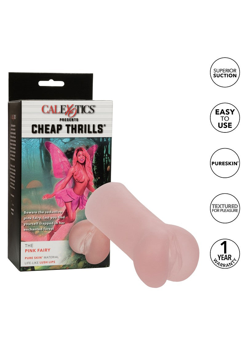 ♂ CalExotics Cheap Thrills The Pink Fairy Masturbator Stroker