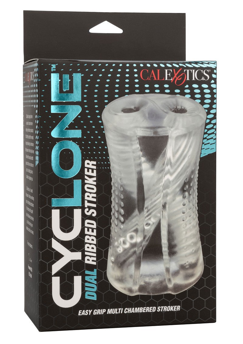 ♂ CalExotics Cyclone Dual Ribbed Stroker Masturbator @ Happytoys Sexshop: Toys for Feeling Happy & Easy 😊