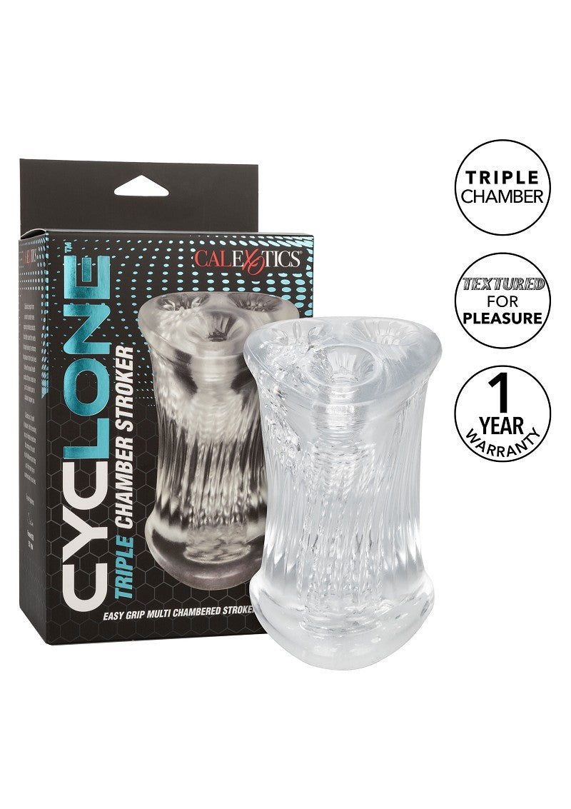 ♂ CalExotics Cyclone Triple Chamber Stroker Masturbator @ Happytoys Sexshop: Toys for Feeling Happy & Easy 😊