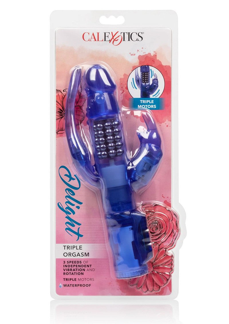 ♀ CalExotics Delight Triple Orgasm vibrator @ Happytoys Sexshop: Toys for Feeling Happy & Easy 😊