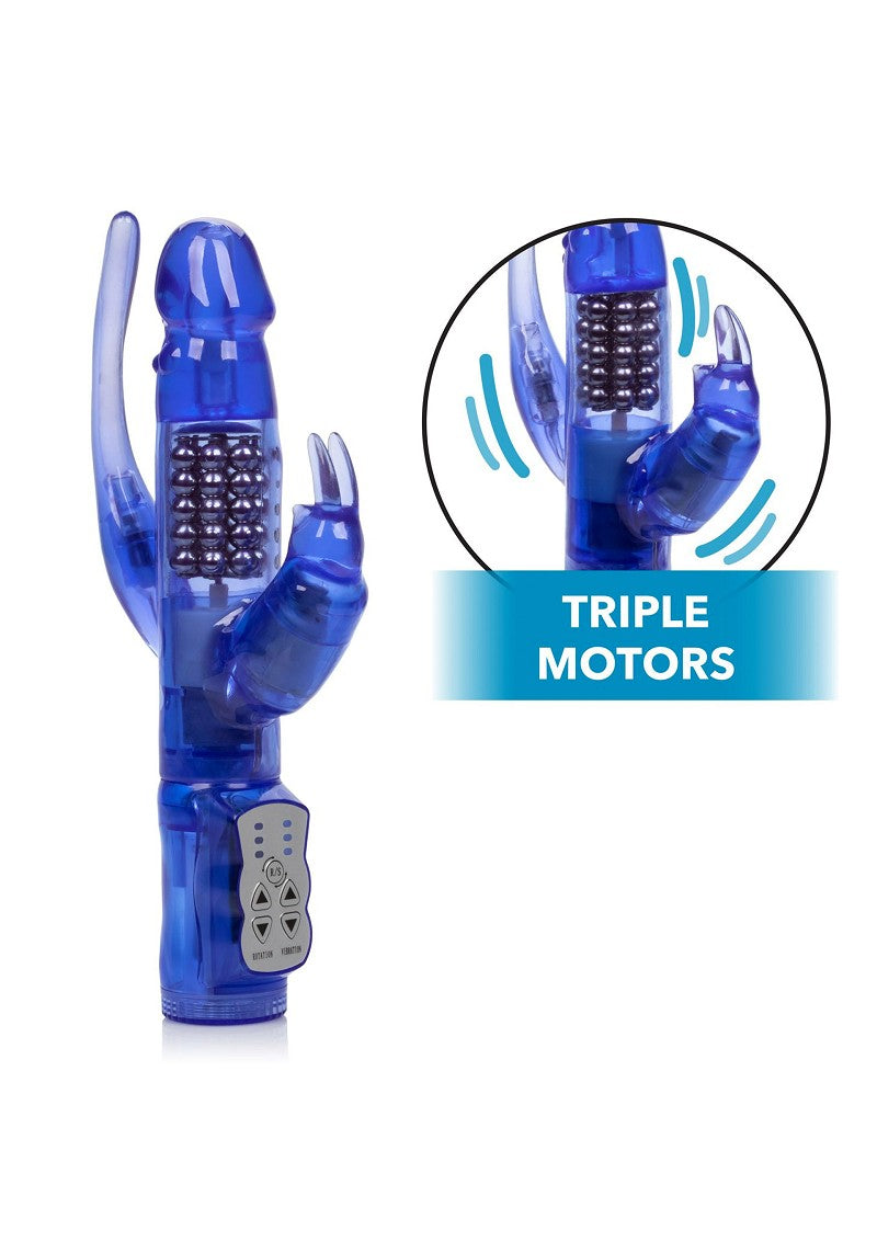 ♀ CalExotics Delight Triple Orgasm vibrator @ Happytoys Sexshop: Toys for Feeling Happy & Easy 😊