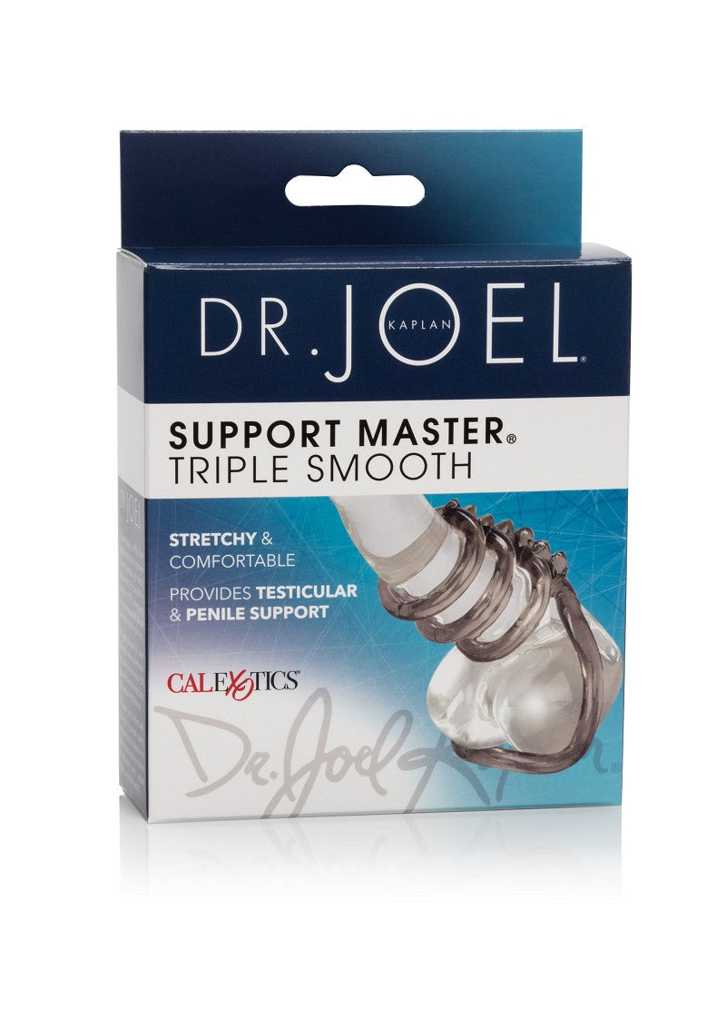 ♂ CalExotics Dr. Joel Kaplan Support Master Triple Smooth Cockring