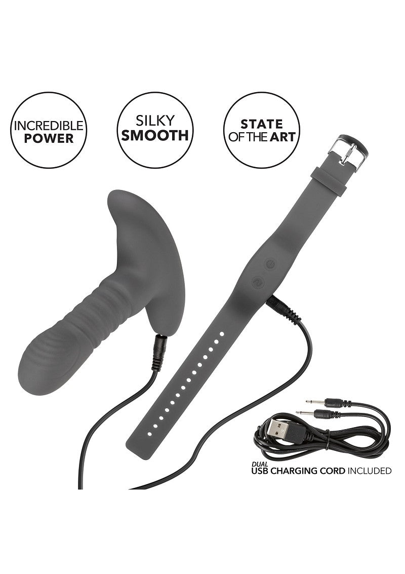 ♂ ♀ CalExotics Eclipse Wristband Remote Thrusting Rotator Probe vibrator