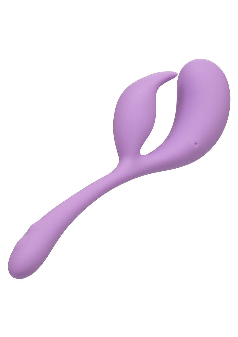 ♀ CalExotics Elle Liquid Silicone Dual Flicker Vibrator