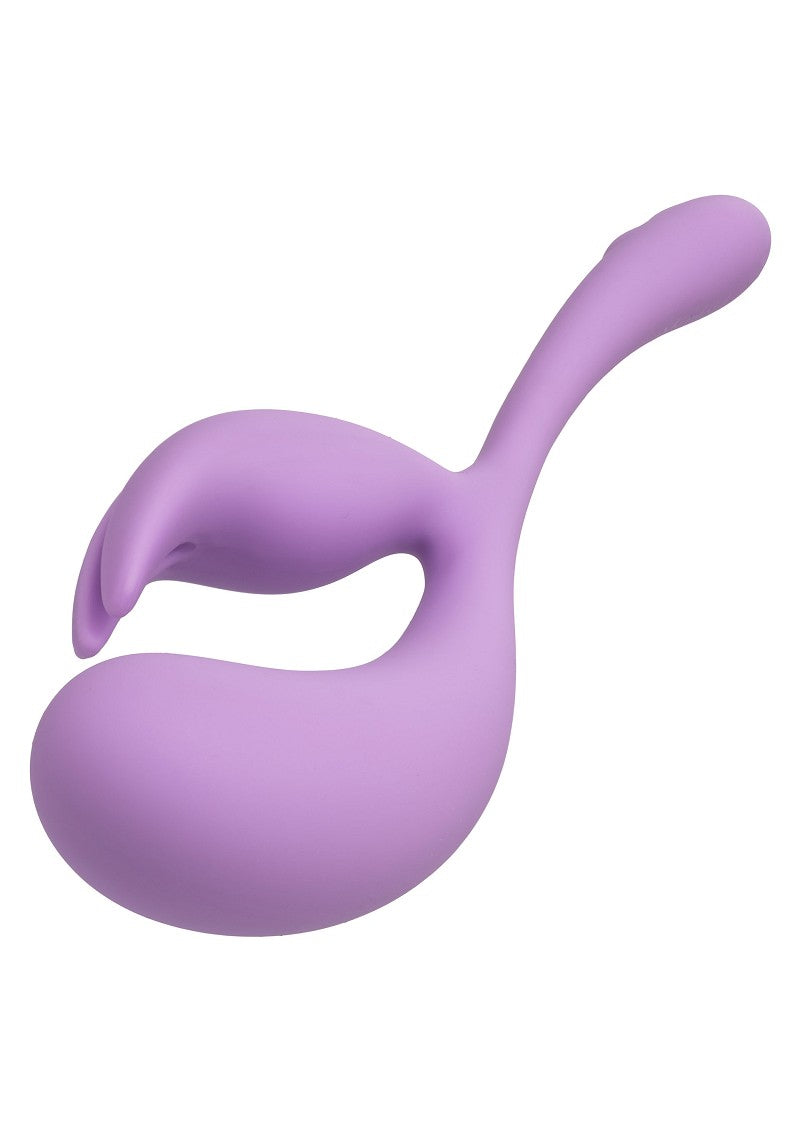 ♀ CalExotics Elle Liquid Silicone Dual Flicker Vibrator