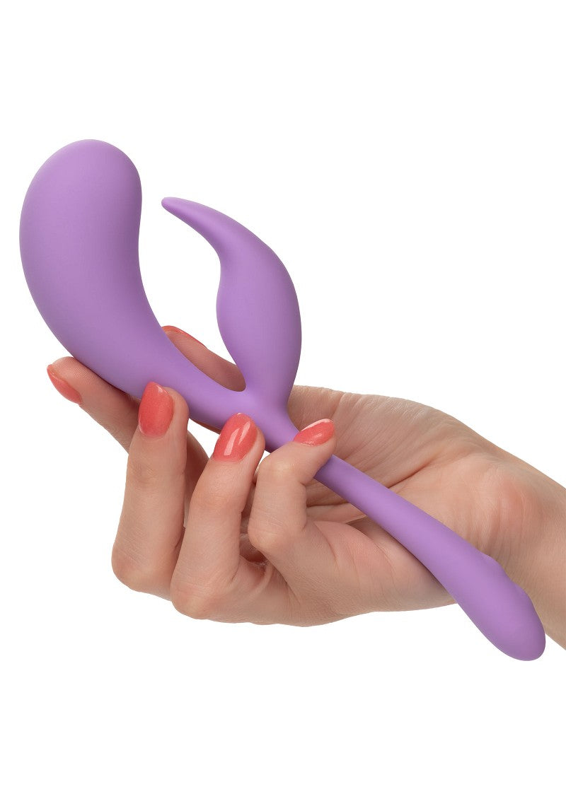 ♀ CalExotics Elle Liquid Silicone Dual Flicker Vibrator @ Happytoys Sexshop: Toys for Feeling Happy & Easy 😊