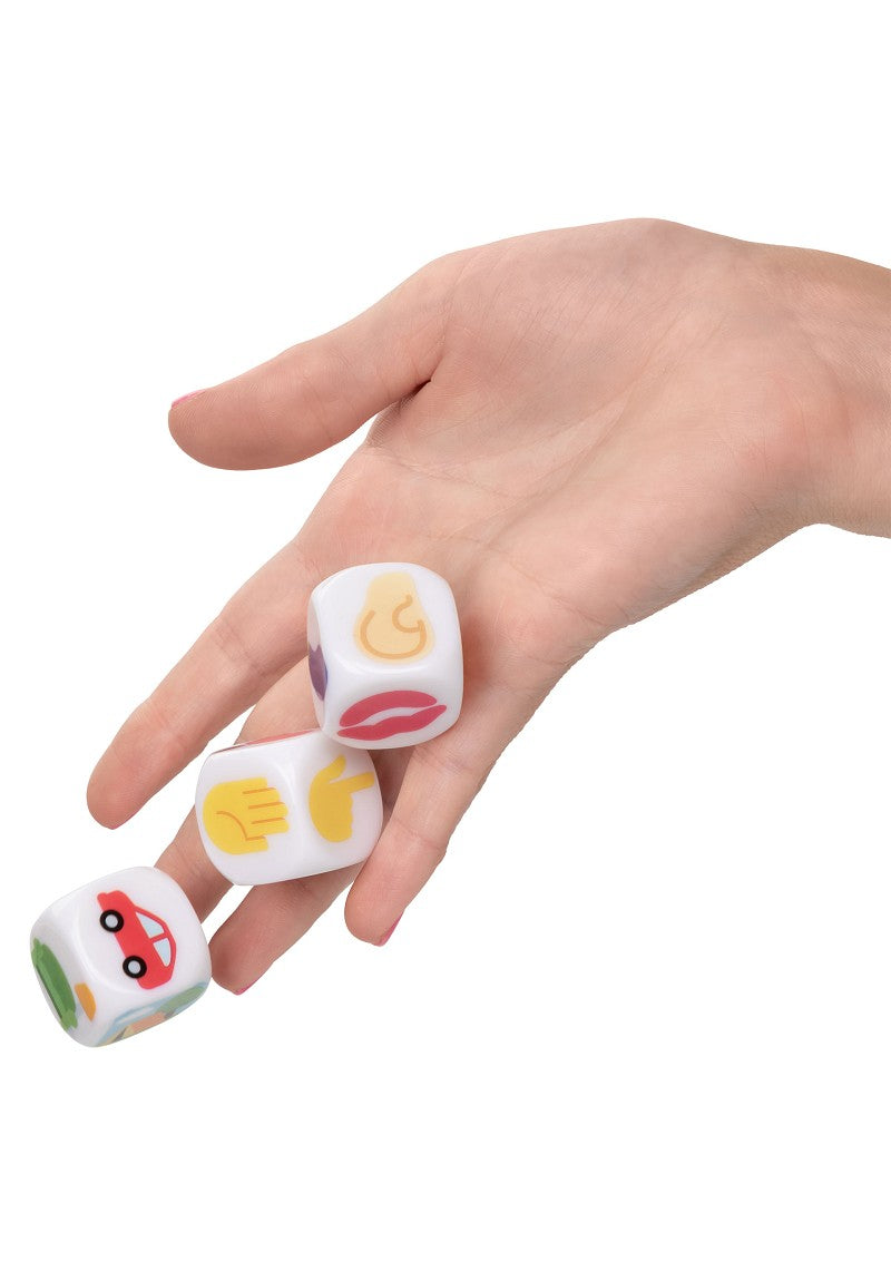 ♂ ♀ CalExotics Emojigasm Dice @ Happytoys Sexshop: Toys for Feeling Happy & Easy 😊