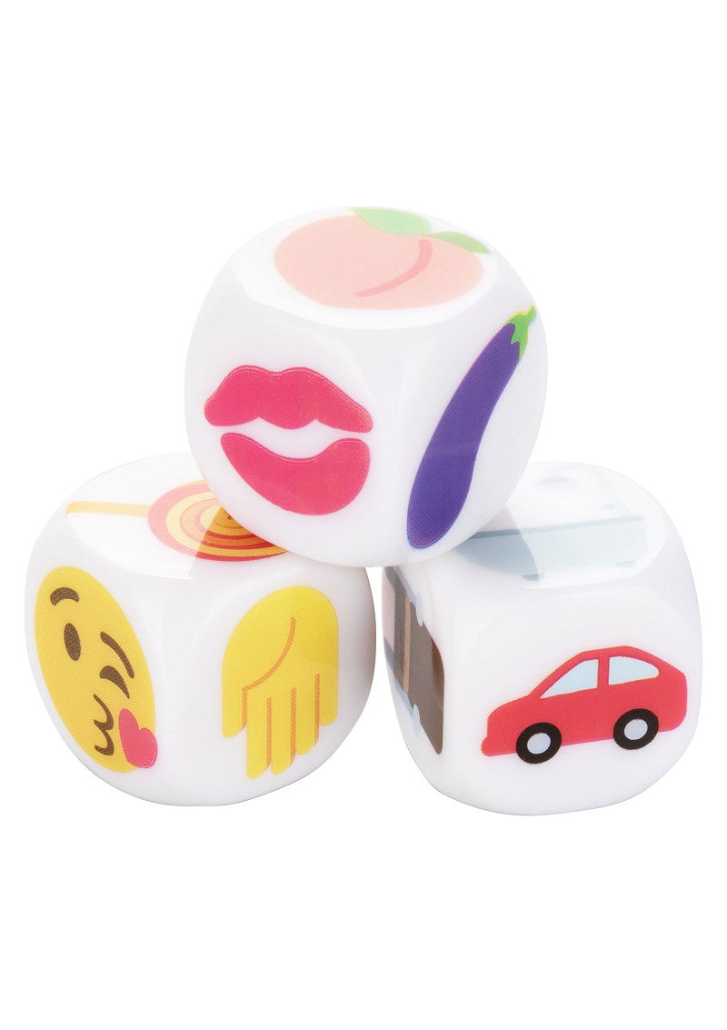 ♂ ♀ CalExotics Emojigasm Dice @ Happytoys Sexshop: Toys for Feeling Happy & Easy 😊